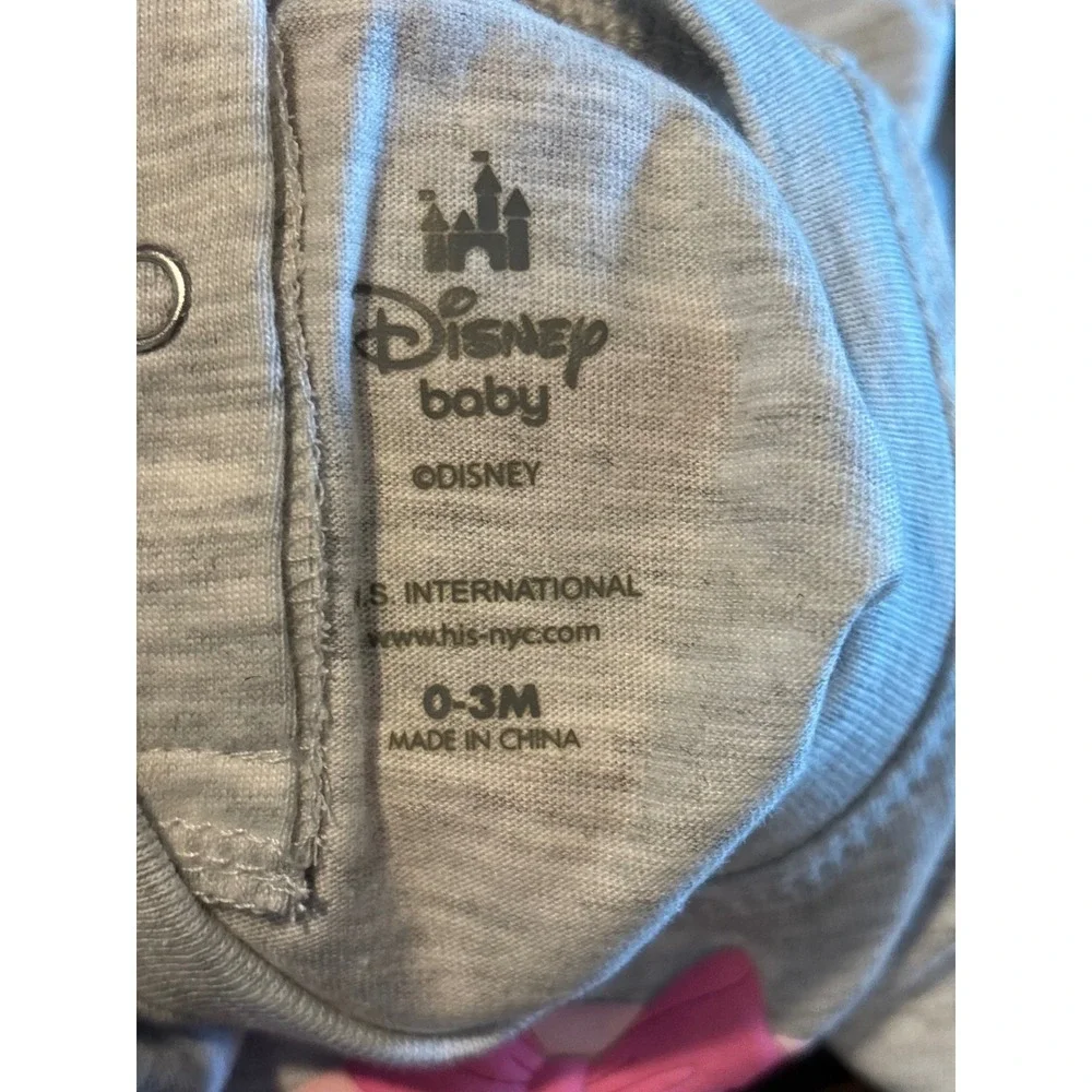 Disney Baby Marie Aristocats Grey Pink Bonjour Shirt Shorts Set 0-3M SP2648259DC